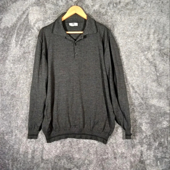 I levrieri made in Italy 100% extra fine Marino wool men's sweater XXLARGE - Picture 1 of 5